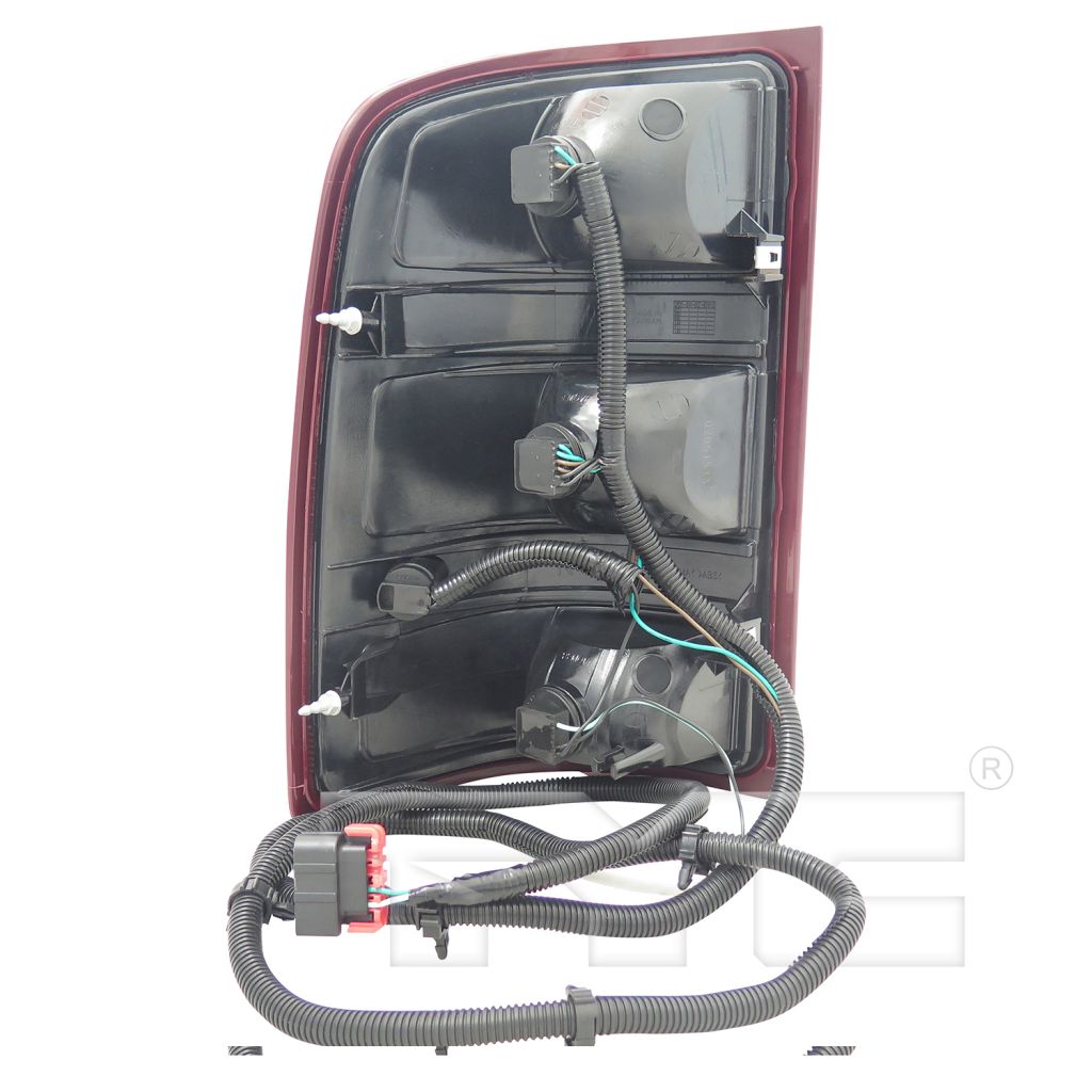 GM TRUCKS & VANS SIERRA/PU 1500 (GMC) TAIL LAMP ASSEMBLY RIGHT (Passenger Side)(EXC DENALI)(3046/3157 BACK UP BULB) OEM#25958485 2007-2013 PL#GM2801208