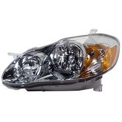 TOYOTA MATRIX HEAD LAMP ASSY LEFT (Driver Side) OEM#8115002220 2003-2008 PL#TO2502140