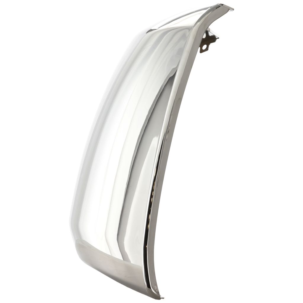 GM TRUCKS & VANS SILVERADO/PU 2500/3500 (CHEVY) FRONT BUMPER END RIGHT CHROME (WO/FOG) OEM#15839254 2007-2010 PL#GM1017107