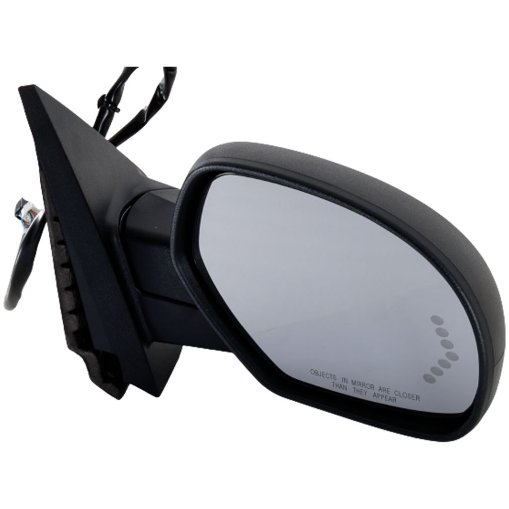 GM TRUCKS & VANS TAHOE HYBRID (CHEVY) DOOR MIRROR RIGHT (Passenger Side) PWR/HTD/PUDDLE LAMP/ARROW SIGNAL/MEMORY/P-FOLD (PTM CVR)(WO/TOW) OEM#25779849 2008 PL#GM1321377