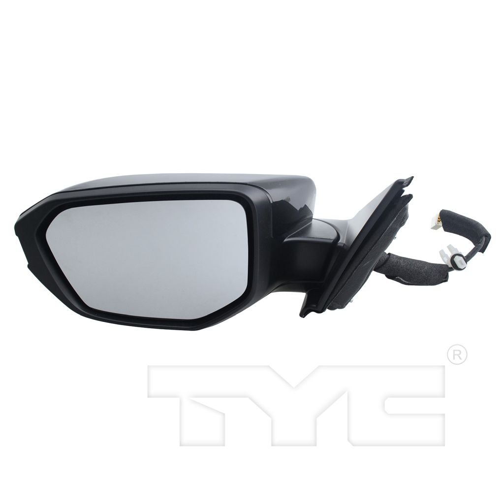 HONDA CIVIC COUPE DOOR MIRROR LEFT (Driver Side) PWR/N-HTD (WO/SIGNAL)(FLAT GLASS) OEM#76258TBAA21ZA-PFM 2017-2021 PL#HO1320314
