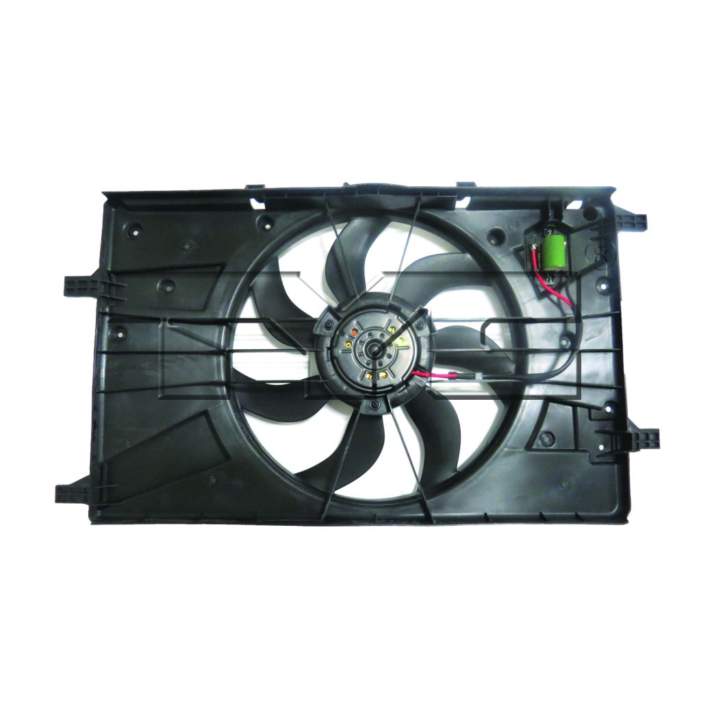 CHEVROLET CRUZE / CRUZE LIMITED RADIATOR FAN ASSEMBLY 1.4L A/T OEM#13450232-PFM 2015-2016 PL#GM3115263