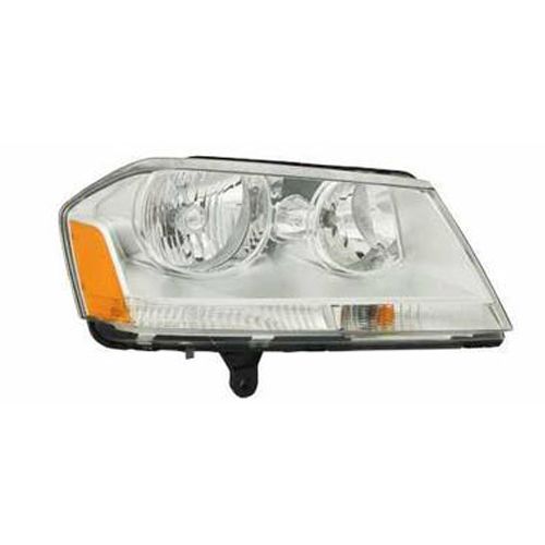 DODGE AVENGER HEAD LAMP ASSEMBLY RIGHT (Passenger Side) (CHROME HSG) OEM#5116342AD 2008-2014 PL#CH2503182