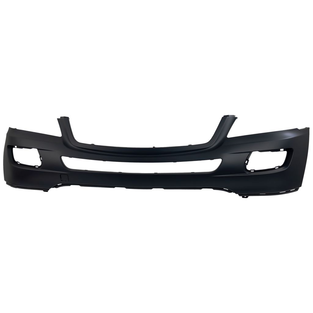 MERCEDES-BENZ ML-CLASS (164) (EXC 450 HYBRID) FRONT BUMPER COVER PRIMED (WO/WASHERS)(WO/SENSOR)(ML320/350/500)(WO/AMG SPORT) OEM#1648850625 2006-2008 PL#MB1000229