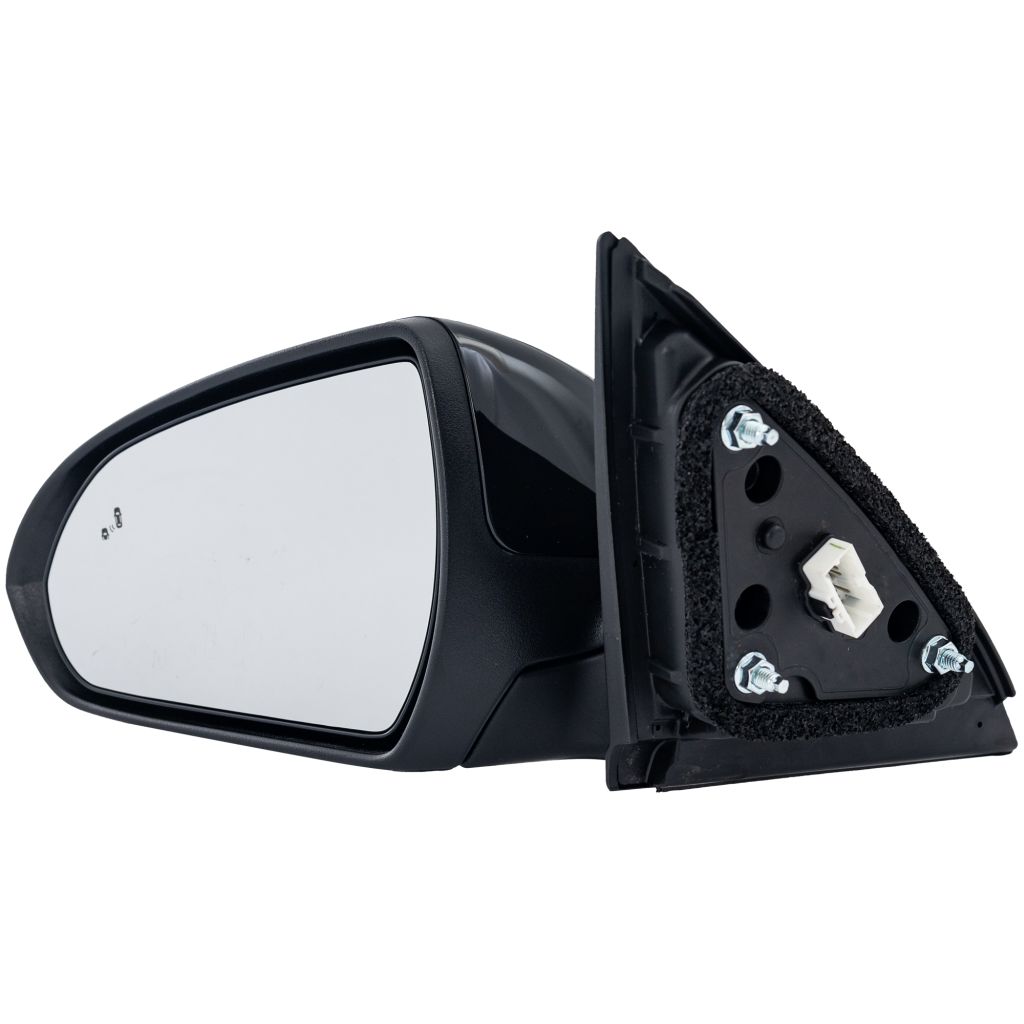 HYUNDAI ELANTRA GT DOOR MIRROR LEFT (Driver Side) PWR/HTD/SIGNAL (W/BSD)(BLACK CVR) OEM#87610G3250 2018-2020 PL#HY1320249