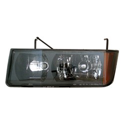 GM TRUCKS & VANS AVALANCHE HEAD LAMP ASSEMBLY LEFT (Driver Side) (W/PLASTIC BMP) OEM#15136536 2002-2006 PL#GM2502219
