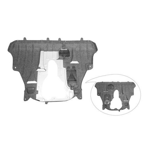 JEEPVEHICLE CHEROKEE FRONT SPLASH SHIELD (BELLY PAN COVER)4WD OEM#68156503AG 2015-2018 PL#CH1228154