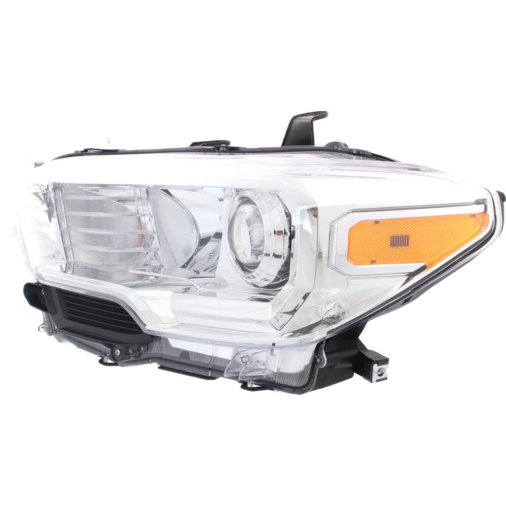 TOYOTA TACOMA HEAD LAMP ASSEMBLY LEFT (Driver Side) (WO/LED DRL)(WO/FOG)(CHR BEZEL) OEM#8115004250 2016-2018 PL#TO2502242