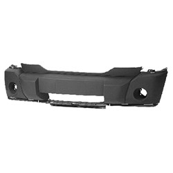 DODGE TRUCKS & VANS NITRO FRONT BUMPER COVER TXT-BLACK (W/FOG) **CAPA** OEM#1FU24CD7AA 2007-2009 PL#CH1000885C
