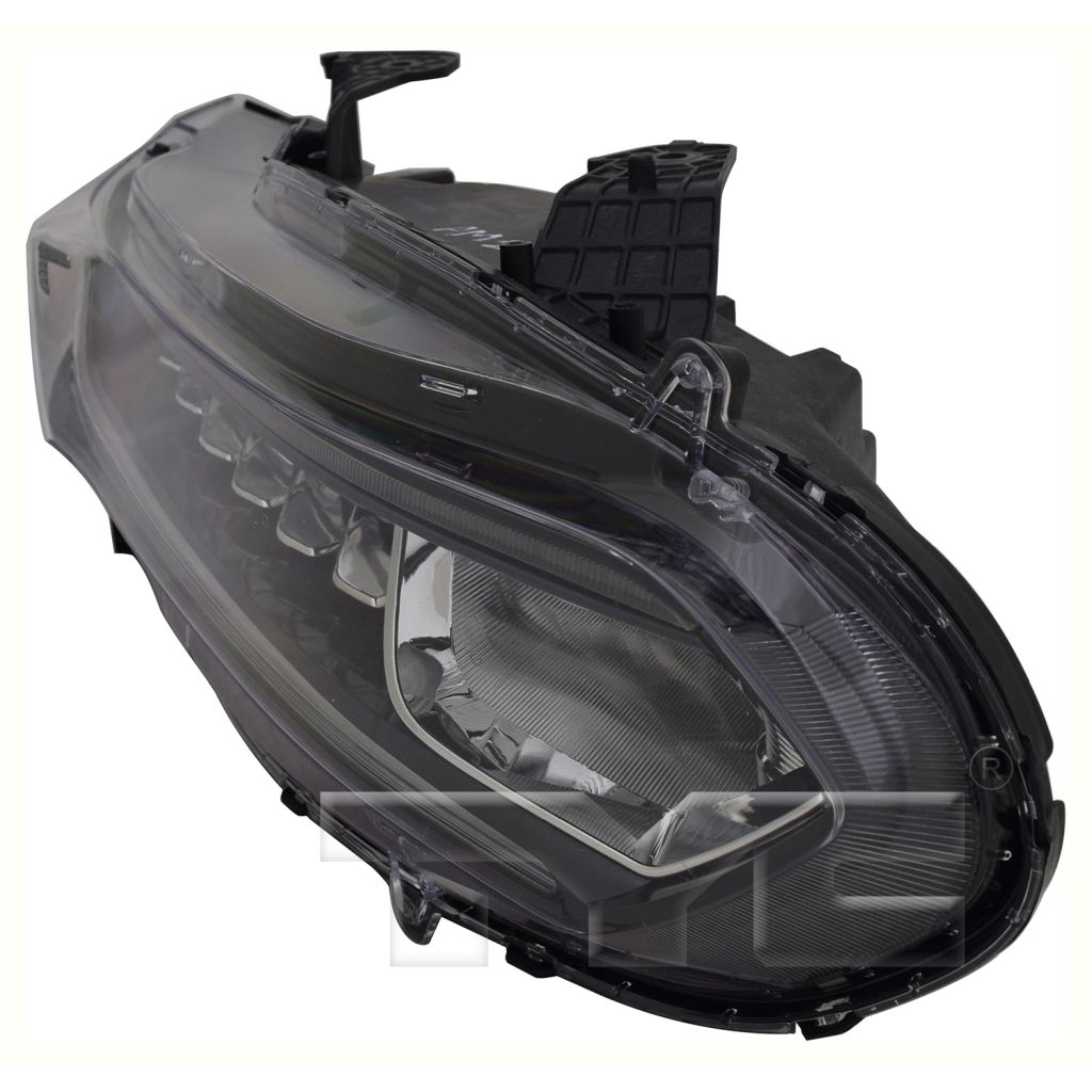 HONDA ACCORD SEDAN HEAD LAMP ASSEMBLY RIGHT (Passenger Side) (EXC TOURING)(HALOGEN HIGH BEAM)**CAPA** OEM#33100TVAA01 2018-2022 PL#HO2503187C