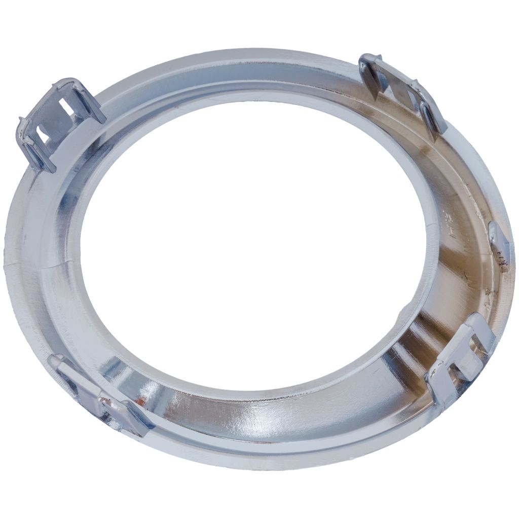 MAZDA MAZDA3 FOG LAMP BEZEL RING RIGHT (Passenger Side) CHROME OEM#BJE150C12 2014-2016 PL#MA1039125