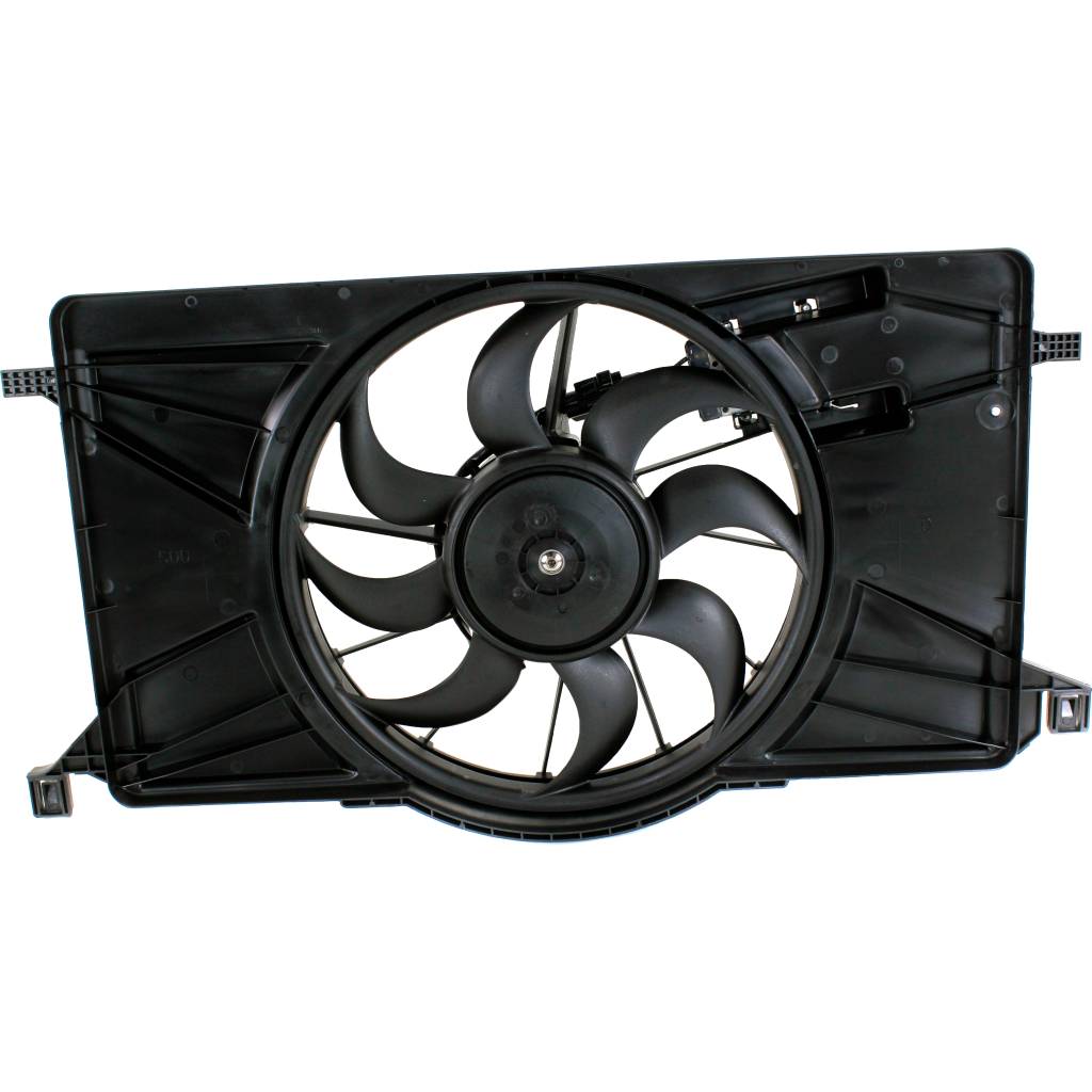 FORD FOCUS HATCHBACK ELECTRIC RADIATOR & A/C FAN ASSEMBLY W/MODULE (SINGLE FAN) OEM#CV6Z8C607R 2015-2018 PL#FO3115189