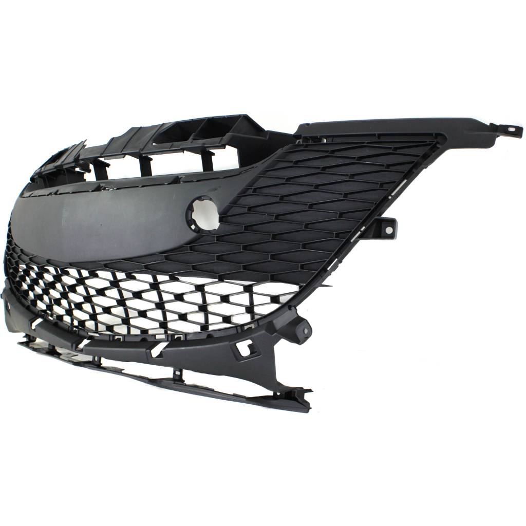 MAZDA MAZDA3 GRILLE BLACK (2.0L)(BAR TYPE SIDE GRILLE) OEM#BBM4501T1H 2010 PL#MA1036112