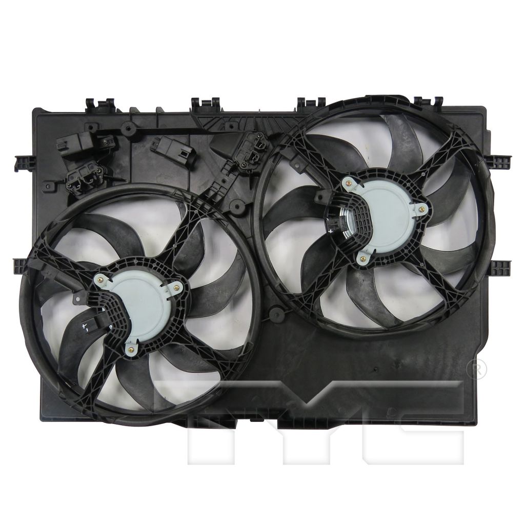 DODGE TRUCKS & VANS PROMASTER 1500/2500/3500 RADIATOR & A/C FAN ASSEMBLY (3.6L W/AC) OEM#68189000AD 2014-2024 PL#CH3115186