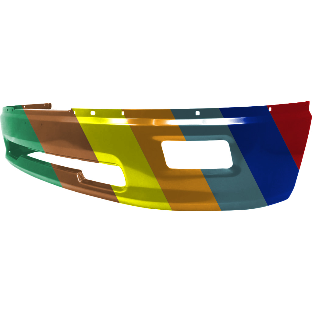 DODGE TRUCKS & VANS DODGE/PU (R1500) FRONT BUMPER PTD (W/FOG)(WO/SPORT PKG) OEM#1JK97CDMAA 2009-2012 PL#CH1002384