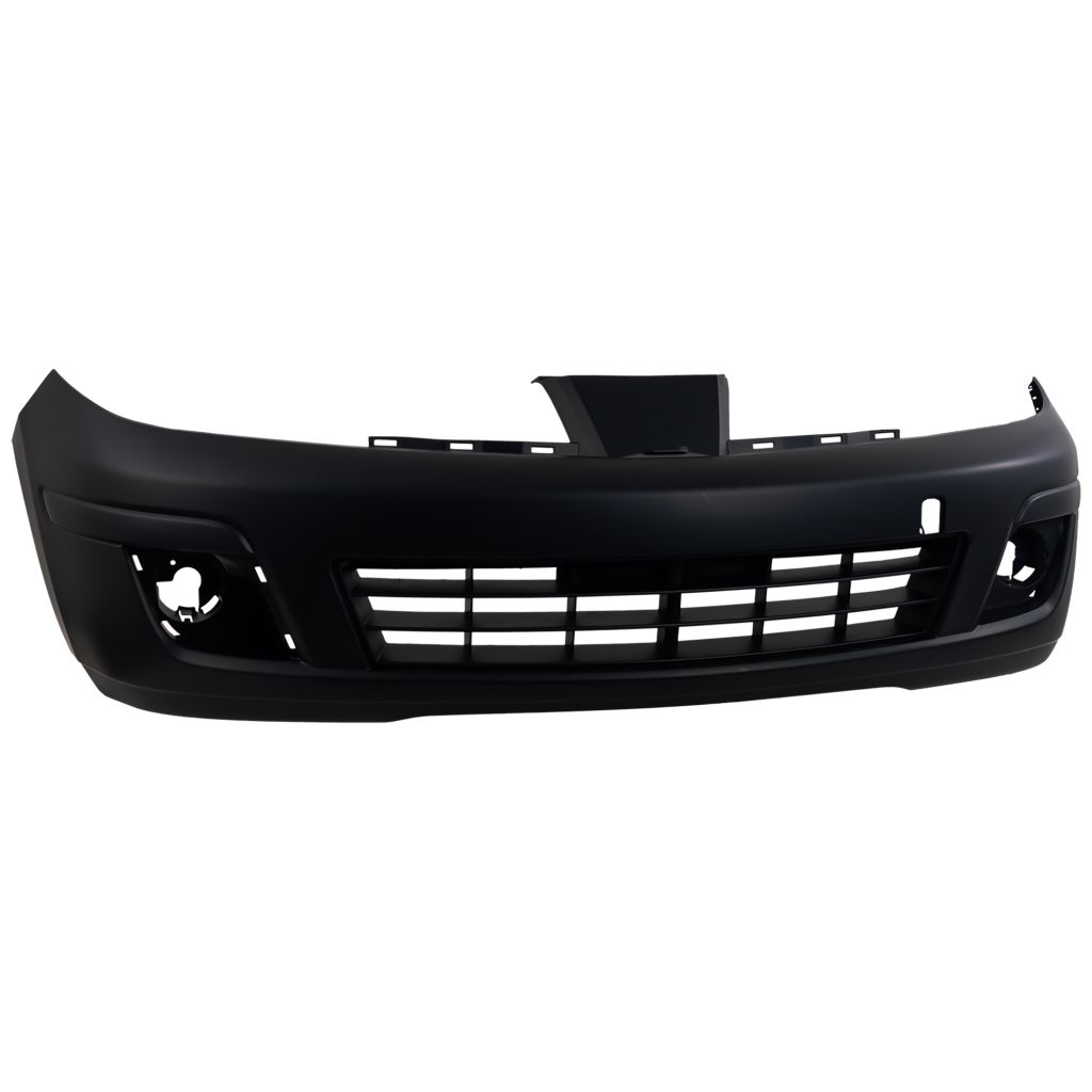 NISSAN(DATSUN) VERSA HATCHBACK FRONT BUMPER COVER PRIMED (W/BUILT IN BUMPER MLDG) OEM#FBM22EM30J 2007-2012 PL#NI1000245