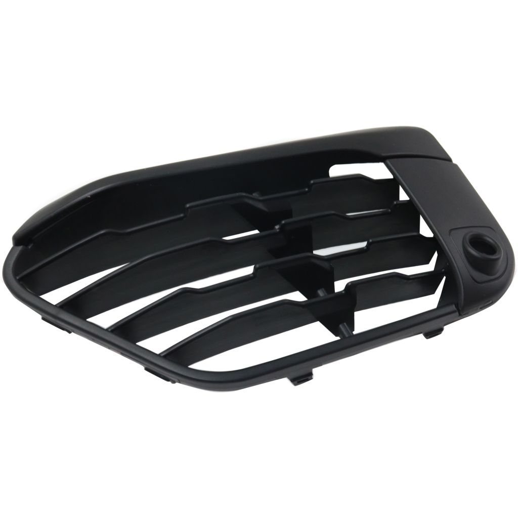 BMW BMW X1 FRONT BUMPER GRILLE LEFT (Driver Side) BUMPERLK W/SILVER MLDG (WO/SENSOR)(WO/M PKG) OEM#51117453979 2016-2019 PL#BM1038204