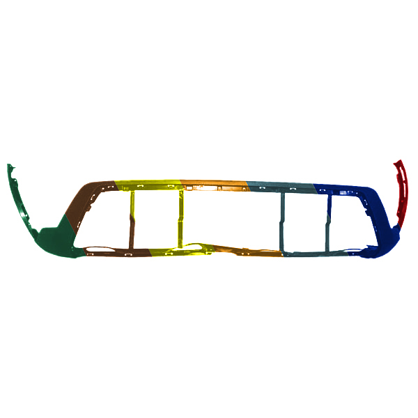 KIA SORENTO FRONT BUMPER COVER LOWER TEXTURE (LX)(S/EX/SX/SX PRESTIGE W/X-LINE) **CAPA** OEM#86512R5000 2021-2023 PL#KI1015118C