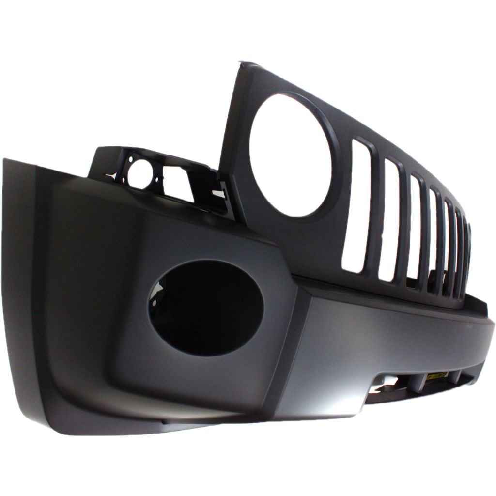 JEEP PATRIOT FRONT BUMPER COVER PRIMED (W/FOG)(WO/Tow Hook) OEM#68021299AB 2007-2010 PL#CH1000893