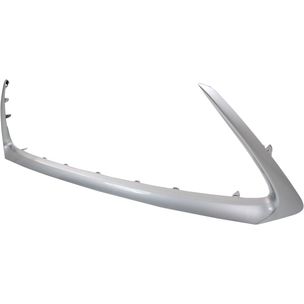 LEXUS CT 200h FRONT BUMPER GRILLE MOLDING SILVER **CAPA** OEM#5312276010 2014-2017 PL#LX1044107C