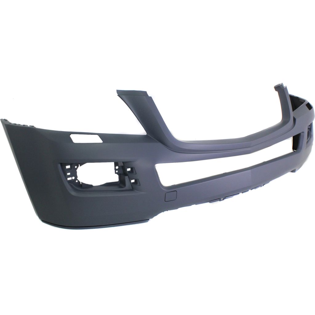 MERCEDES-BENZ GL-CLASS (164) FRONT BUMPER COVER PRIMED 320/450 (OVAL FOG)(W/ WASHER)(WO/SENSOR)(W/ CURVE LIGHT) OEM#16488552259999 2007-2009 PL#MB1000255