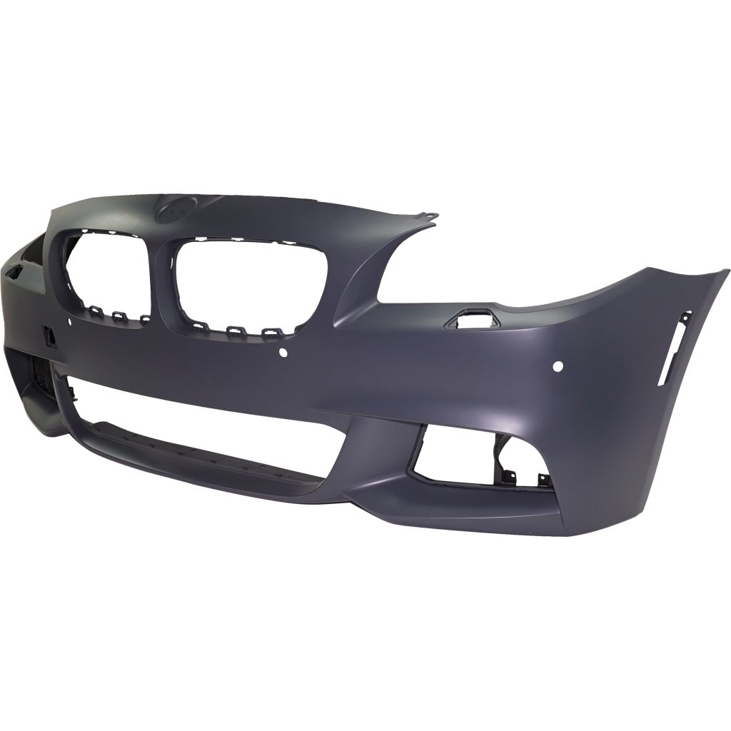 BMW BMW 5 SERIES (SEDAN) FRONT BUMPER COVER PRIMED (W/SENSOR)(WO/SIDE CAMERA)( M PKG) OEM#51118048671 2011-2013 PL#BM1000255