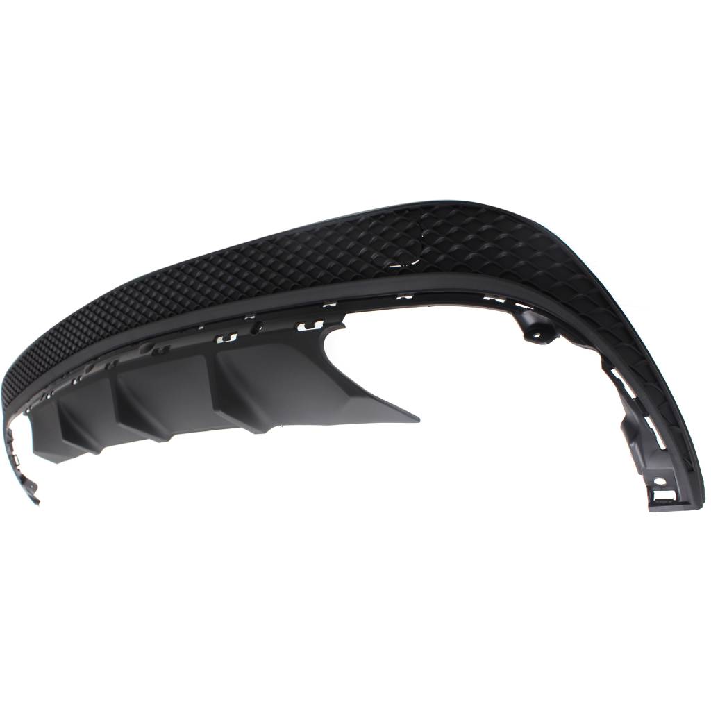MERCEDES-BENZ E-CLASS CONV (212) REAR BUMPER LOWER COVER TXT BLACK (W/AMG)(E350/E400/E550)**CAPA** OEM#2078858225 2011-2017 PL#MB1195117C