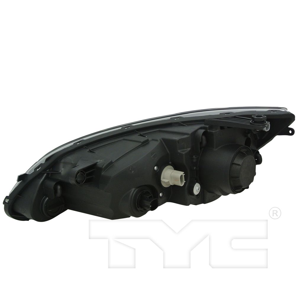 CHRYSLER 200 CONV HEAD LAMP ASSY RIGHT (Passenger Side) (S MDL)(BLACK BEZEL WO/CHROME INSERT)**CAPA** OEM#68088066AG 2011-2014 PL#CH2503275C