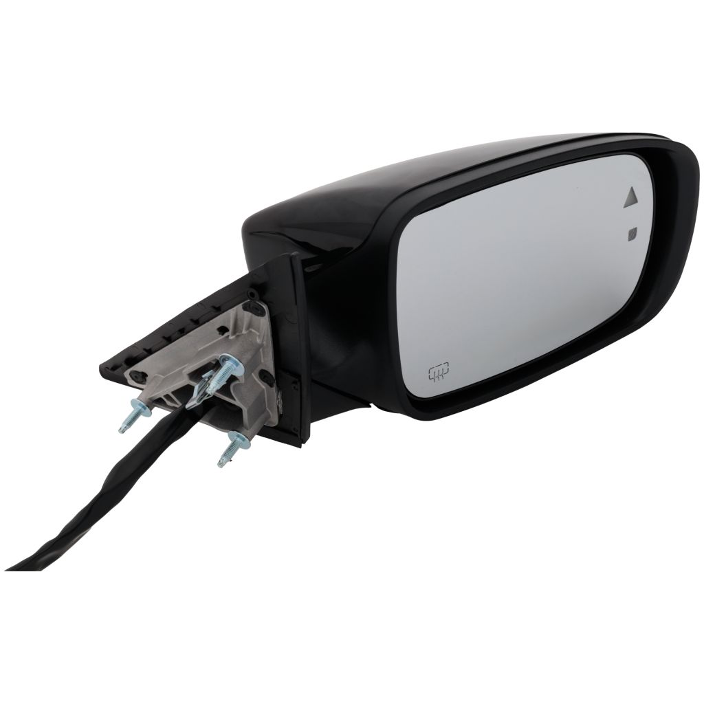 DODGE CHARGER DOOR MIRROR RIGHT (Passenger Side) PWR/HTD/PUDDLE/M-FOLD (W/BSD)(PTM) OEM#1TG40TZZAK 2015-2019 PL#CH1321452