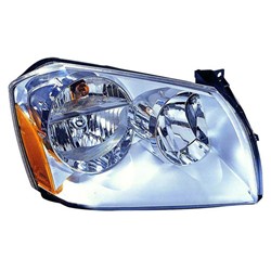 DODGE MAGNUM HEAD LAMP ASSEMBLY LEFT (Driver Side) (5.7L)(W/CHR BEZEL) OEM#4806059AG 2005-2007 PL#CH2502165