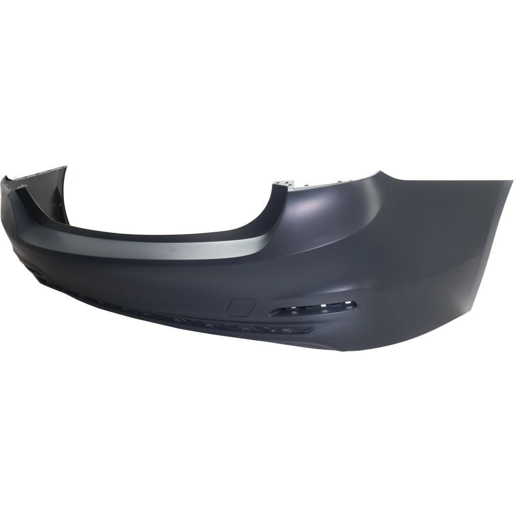 BMW BMW 3 (SEDAN) REAR BUMPER COVER PRIMED GRAY (320i/328d)(EXC STANDARD LINE)(WO/SENSOR)(WO/M SPORT) OEM#51127384599 2016-2018 PL#BM1100347