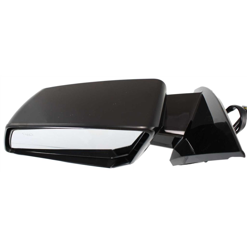 SATURN OUTLOOK DOOR MIRROR LEFT (Driver Side) PWR/HTD/M-FOLD (WO/SIGNAL)(1st DESIGN)BLACK OEM#25894453 2007-2008 PL#GM1320363