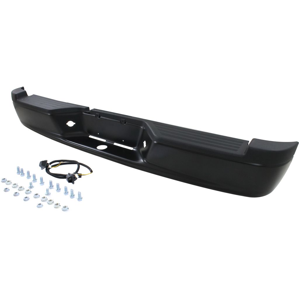 DODGE TRUCKS & VANS DAKOTA/PU STEP BUMPER ASSEMBLY BLACK OEM#55077652AB-PFM 2005-2011 PL#CH1103114