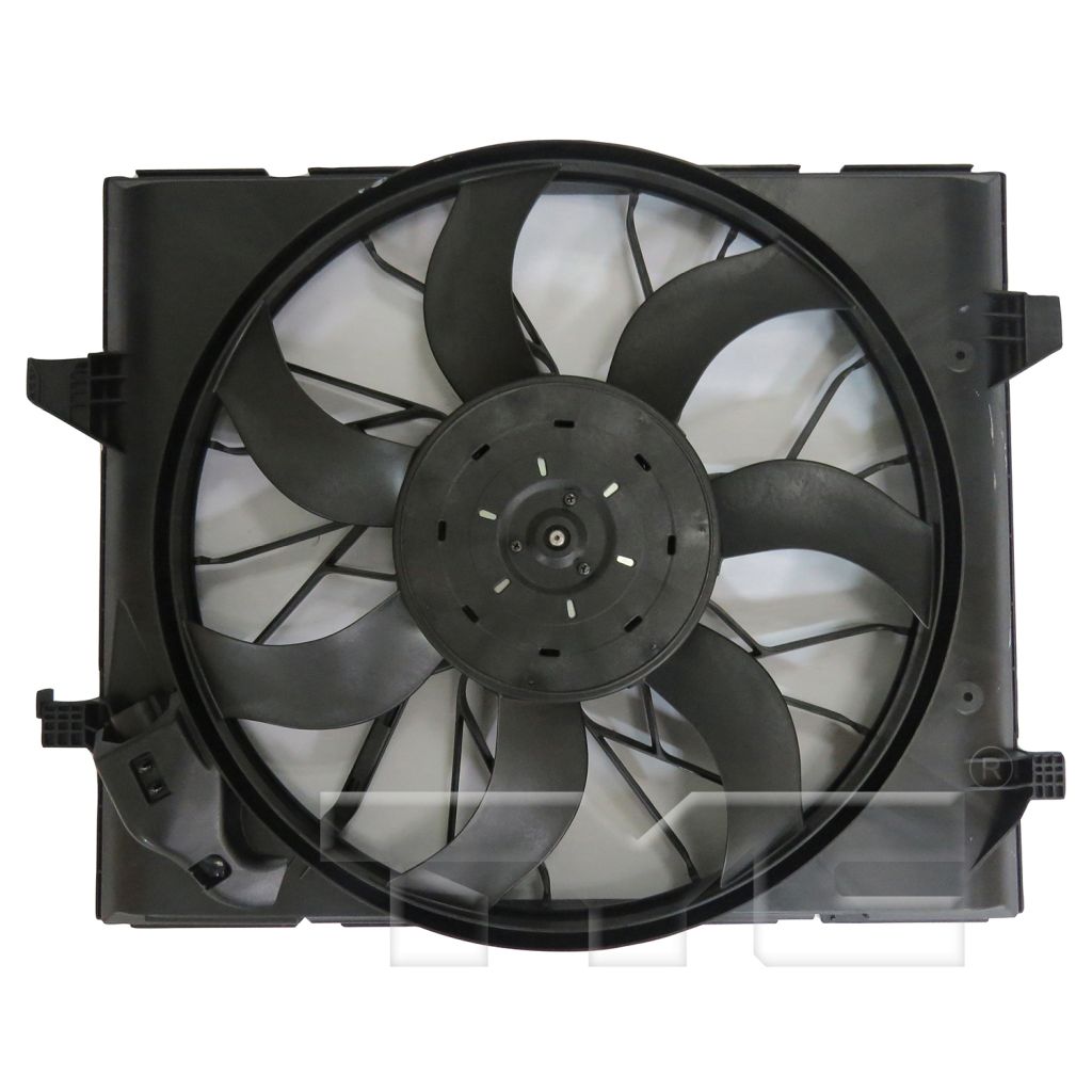 JEEPVEHICLE GRAND CHEROKEE / GRAND CHEROKEE WK RADIATOR & A/C FAN ASSY (EXC 6.2L)(HVY DUTY)(SINGLE) OEM#52014787AC 2014-2021 PL#CH3115187