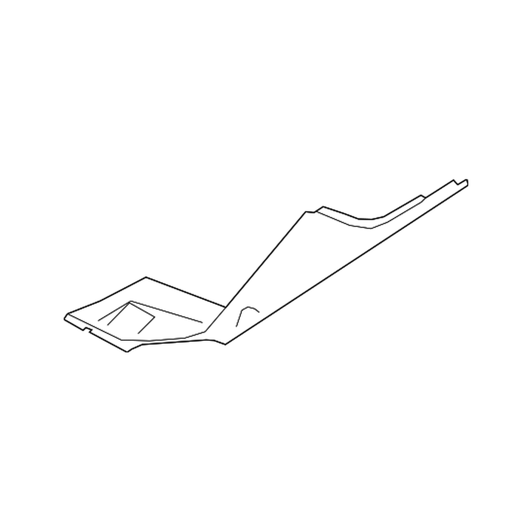 BMW BMW 5 SERIES HYBRID FENDER UPPER SUPPORT RIGHT (Passenger Side) W/RUBBER OEM#51767019804 2012-2016 PL#BM1245107