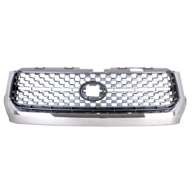 TOYOTA TUNDRA GRILLE GRAY W/CHROME FRAME (SR-5) **CAPA** OEM#531010C021 2018-2021 PL#TO1200453C