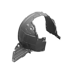 NISSAN SENTRA FENDER LINER RIGHT (Passenger Side) 1.6L TURBO (EXC NISMO) OEM#638404FU0A-PFM 2017-2019 PL#NI1249162