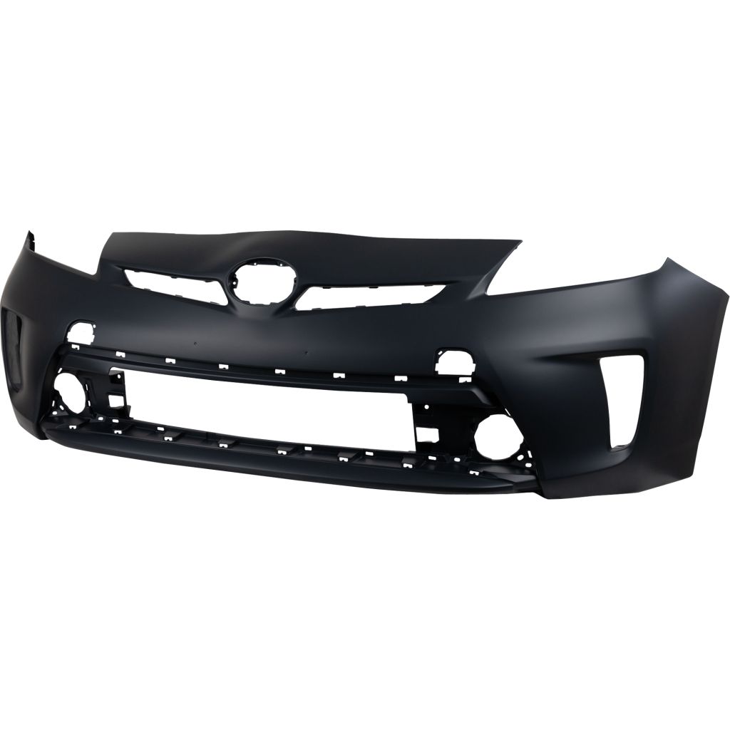 TOYOTA PRIUS (1.8L) FRONT BUMPER COVER PRIMED (WO/WASHER)(WO/SIDE SENSOR)**CAPA** OEM#5211947934 2012-2015 PL#TO1000394C