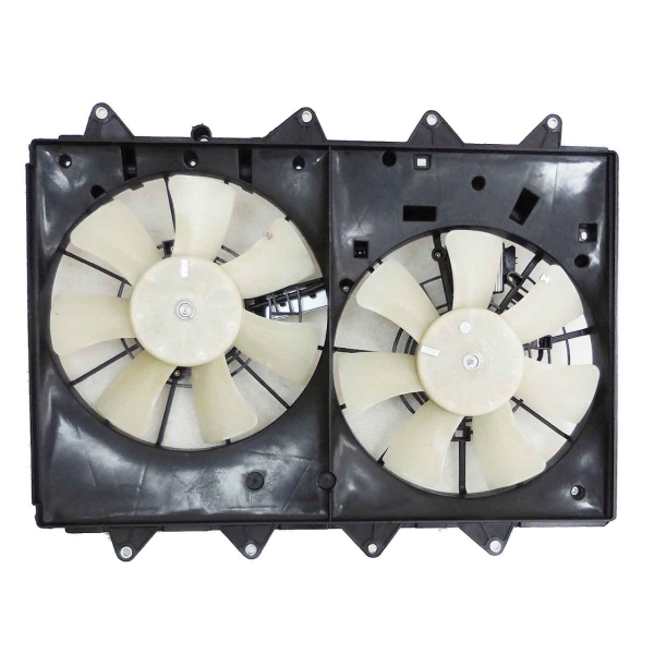 MAZDA CX-9 RADIATOR & A/C FAN ASSEMBLY (WO/TOW PKG)(W/MODULE)(DUAL FAN) OEM#CA2615025 2010-2015 PL#MA3115155