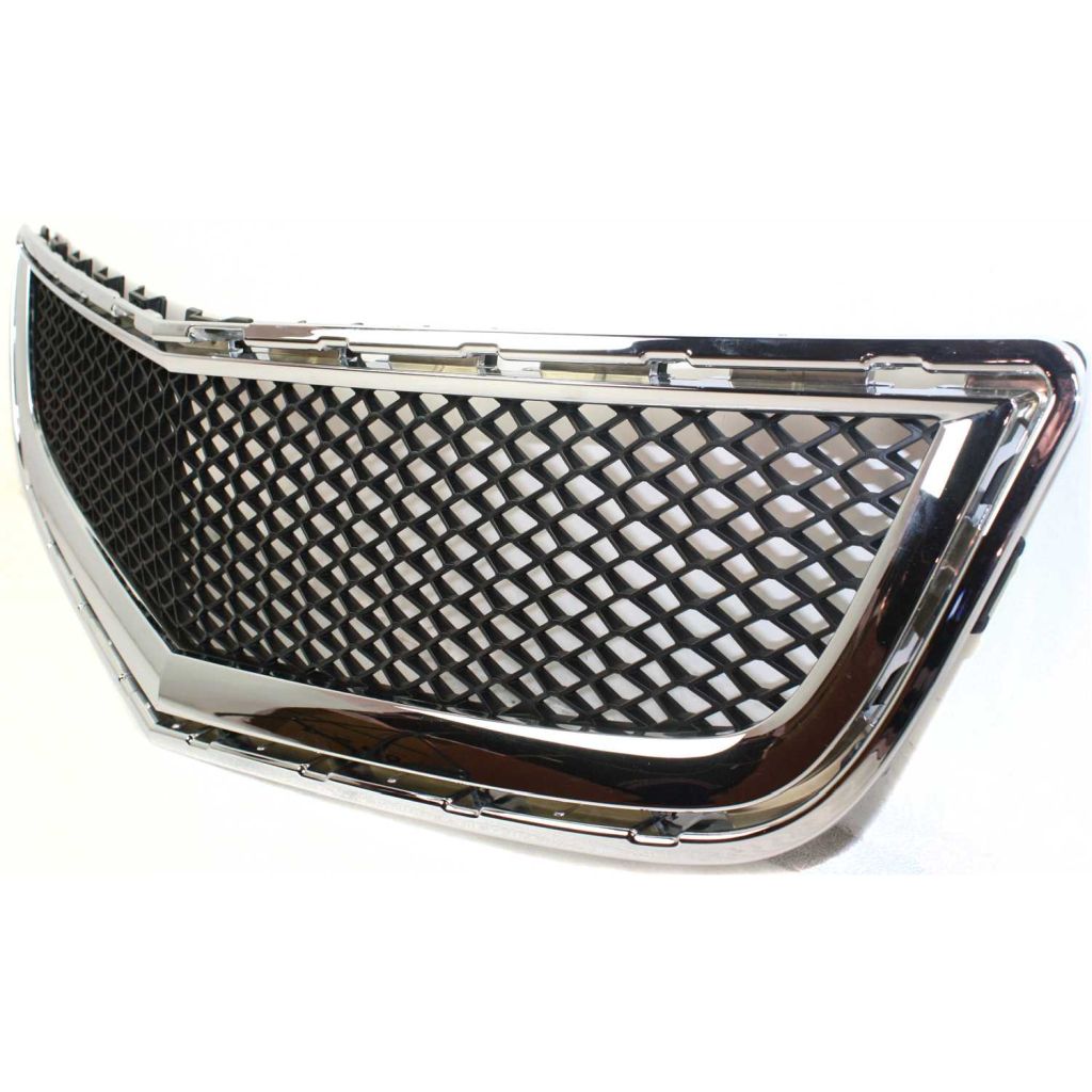 GM TRUCKS & VANS TRAVERSE GRILLE LOWER CHR/BLK (BMP GRL) OEM#20756061 2009-2012 PL#GM1036120