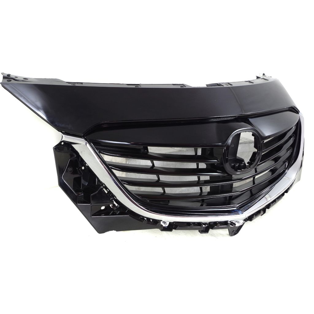 MAZDA CX-9 GRILLE ASSEMBLY CHR/BLK W/UPPER PTD MOLDING OEM#TK2150710DPZ 2013-2015 PL#MA1200191