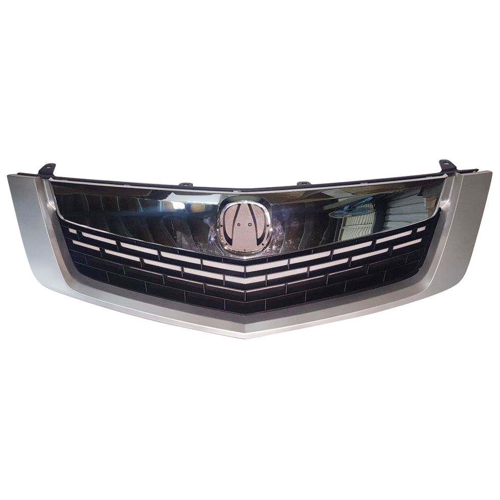 ACURA TSX SEDAN GRILLE ASSY W/2 CHROME MLDG OEM#71121TL2A00-PFM 2009-2010 PL#AC1200134