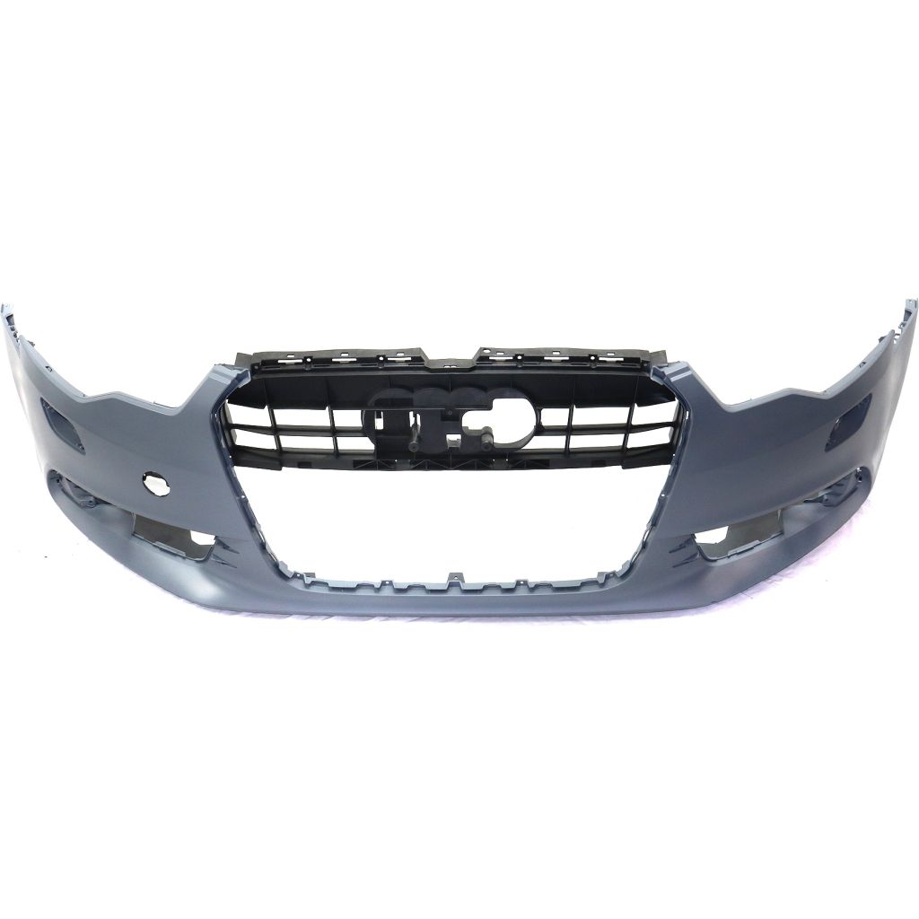 AUDI A6 SEDAN FRONT BUMPER COVER PRIMED (WO/SENSOR)(WO/S-LINE) **CAPA** OEM#4G0807065GRU 2012-2015 PL#AU1000207C