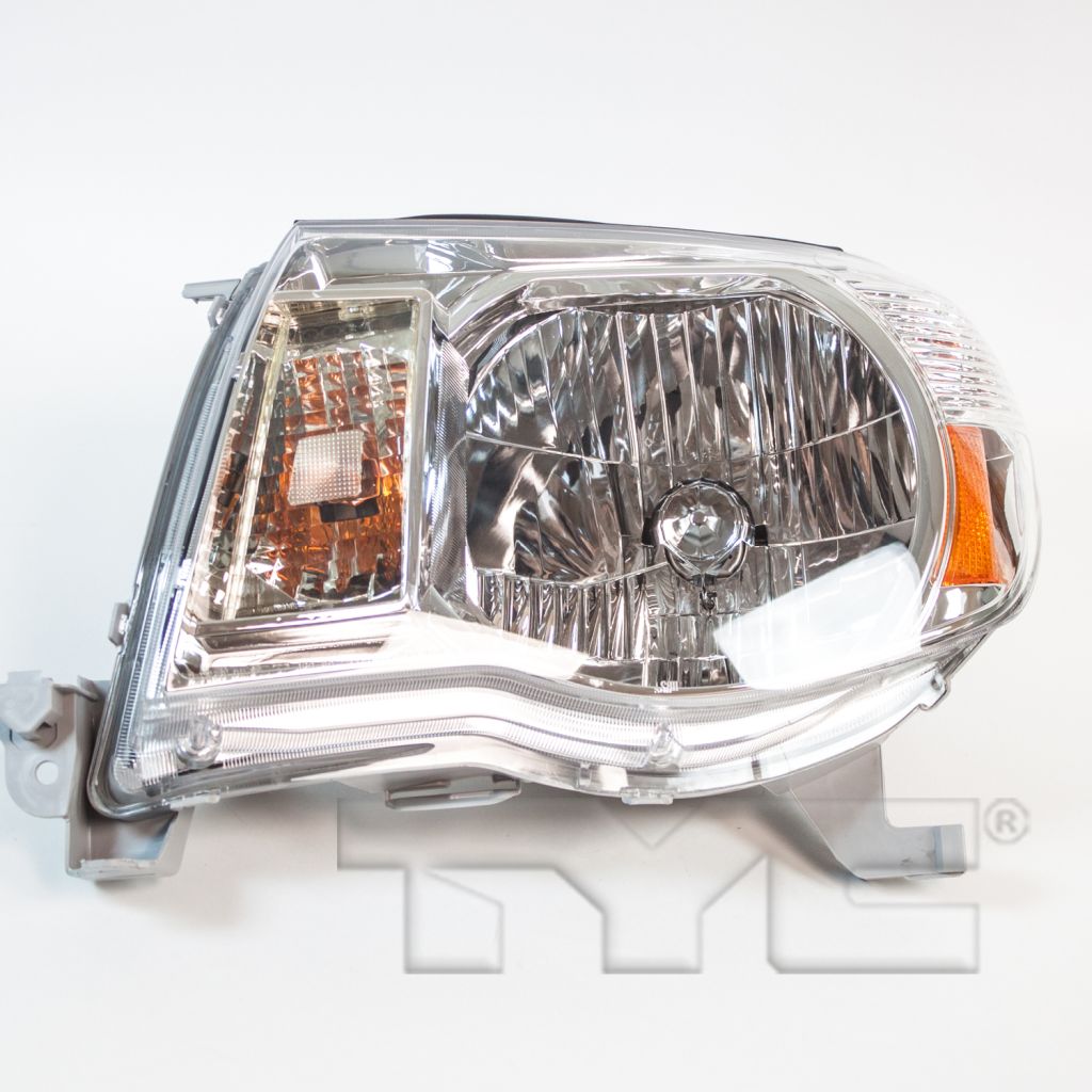 TOYOTA TACOMA HEAD LAMP ASSY LEFT (Driver Side) CHROME BEZEL(WO/SPORT) OEM#8115004163 2005-2011 PL#TO2502157