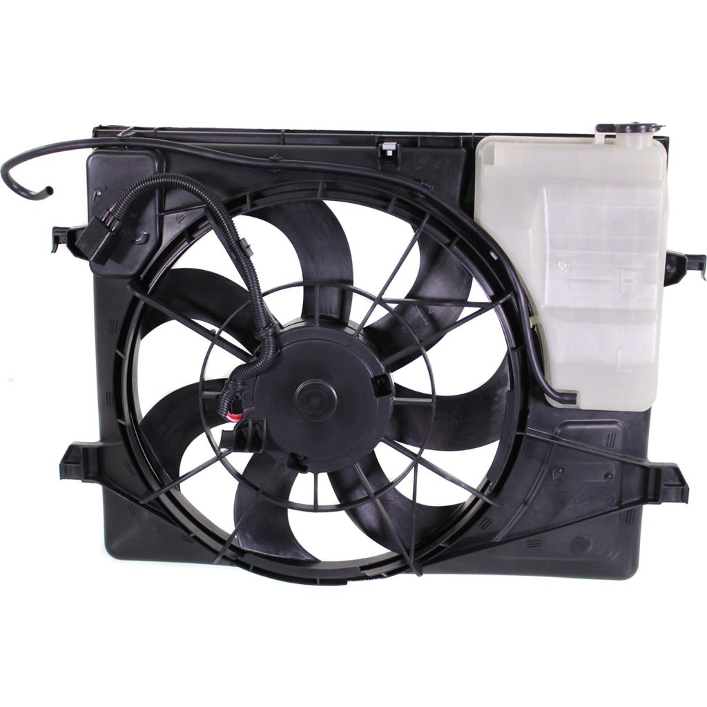 KIA FORTE5 HATCHBACK RADIATOR & A/C FAN ASSY (DUAL FAN)(M/T) OEM#253801M120 2011-2013 PL#KI3115130