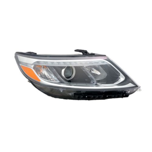 KIA SORENTO HEAD LAMP ASSY RIGHT (Passenger Side) (HALOGEN)(EX/SX)(W/ LED) OEM#921021U600 2014-2015 PL#KI2503165