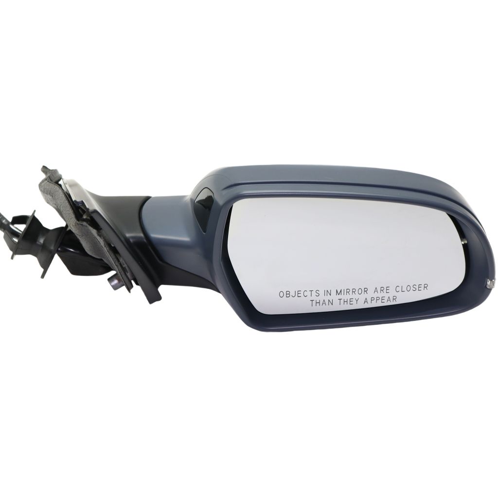 AUDI A4 SEDAN / WAGON DOOR MIRROR RIGHT (Passenger Side) PWR/HTD/SIGNAL/MEMORY/P-FOLD (W/BSD)(W/ANTI-GLARE)(WO/DIMMING) OEM#8K1857410AJ01C-PFM 2012-2016 PL#AU1321142