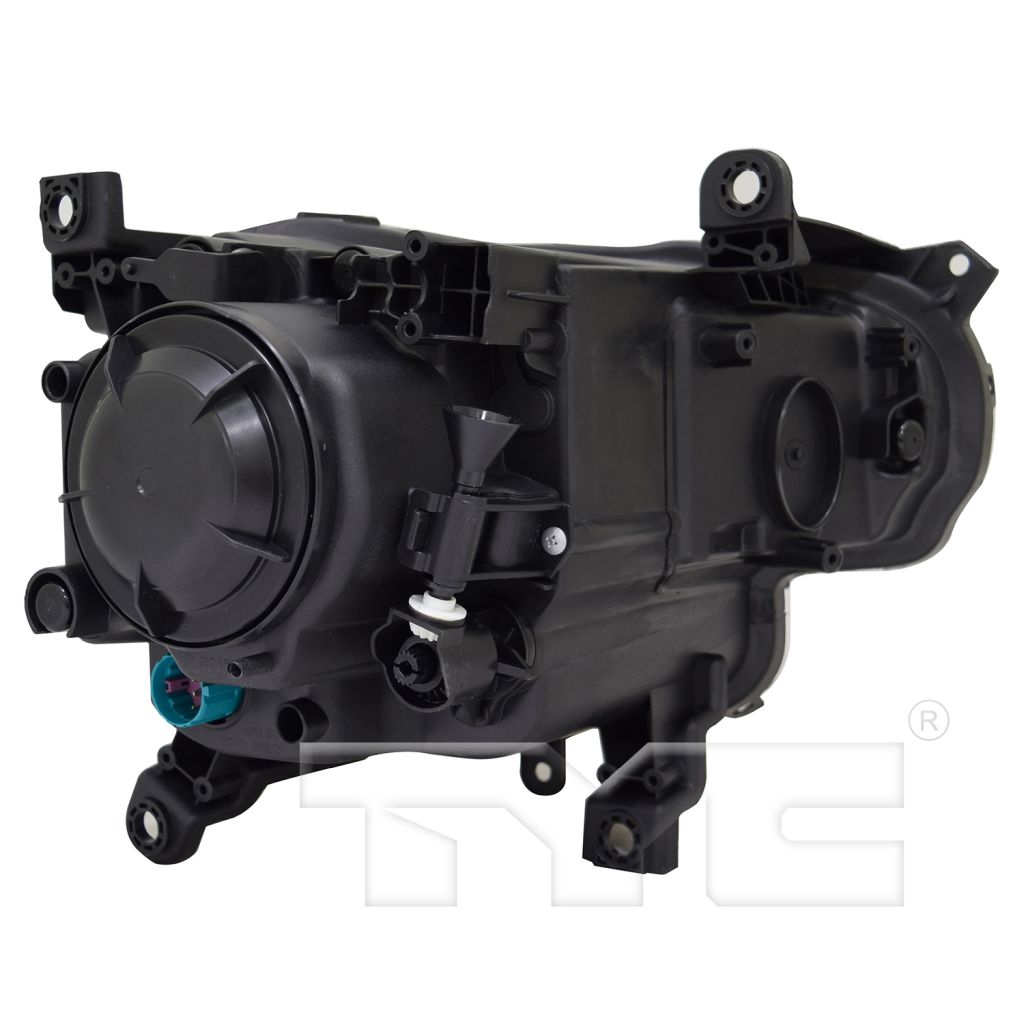 JEEPVEHICLE CHEROKEE HEAD LAMP ASSY LEFT (Driver Side) (HALOGEN)(BLACK BEZEL)(LOWER)**CAPA** OEM#68292993AB 2016-2018 PL#CH2502313C