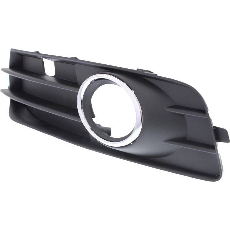 AUDI A3 FOG LAMP COVER LEFT (Driver Side) W/CHR RING (W/FOG)(W/S LINE) OEM#8P0807681N9B9 2009-2013 PL#AU1038114