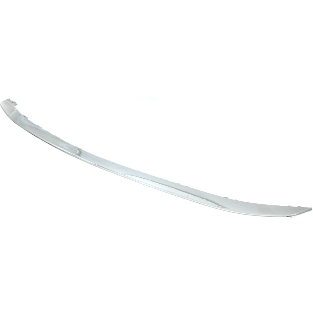 MERCEDES-BENZ E-CLASS SEDAN (212) FRONT BUMPER MOLDING CHROME (WO/SPORT)(EXC E63) OEM#2128852474 2014-2016 PL#MB1044115